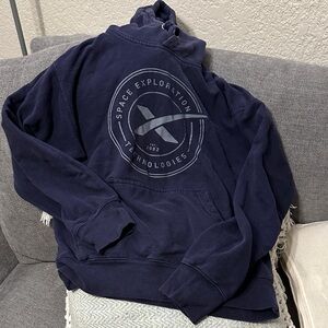 SpaceX Navy Hoodie